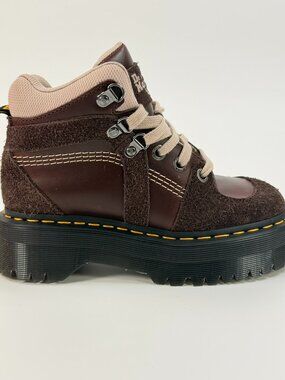 Dr.Martens Zuma Leather & Suede 'Dark Brown' 31215201 size 5